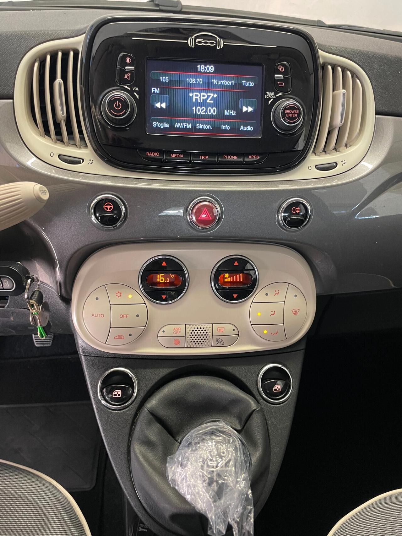 Fiat 500 C Cabrio 1.2 (GPL NUOVO) Lounge Full Neopatentati