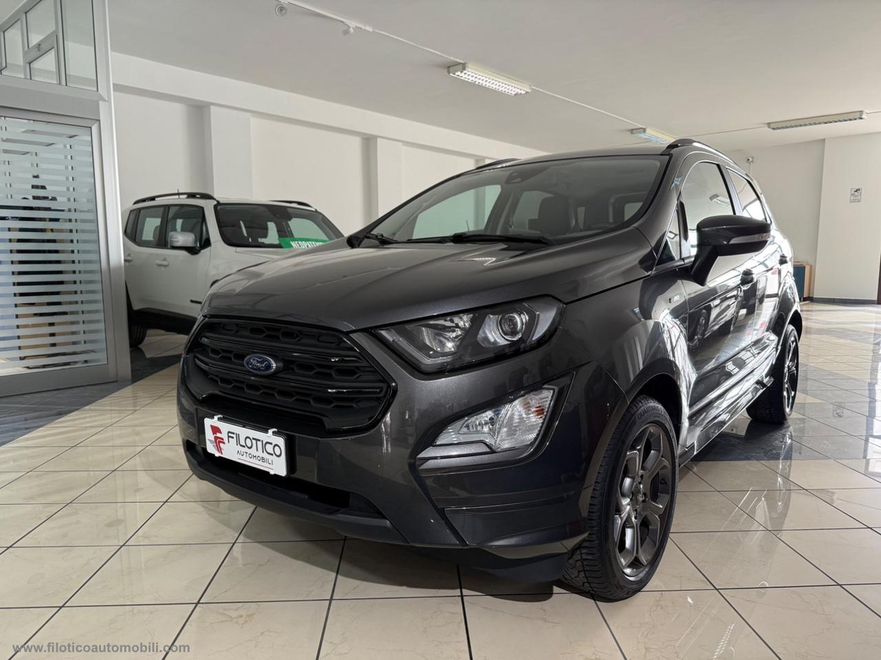 FORD EcoSport 1.0 EcoBoost 125 CV S&S ST-Line CARPLAY - PELLE ALCANTARA KM 54.613
