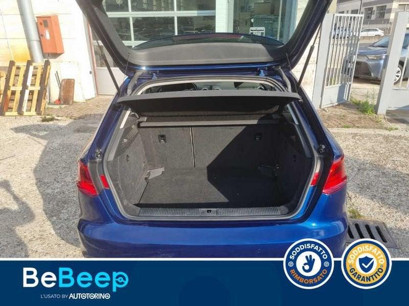 Audi A3 SPORTBACK 1.6 TDI AMBIENTE 110CV S-TRONIC E6