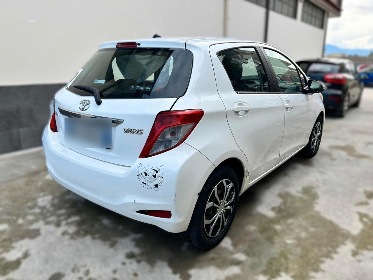 Toyota Yaris 1.0 Benzina 70CV - 2012 Incidentata