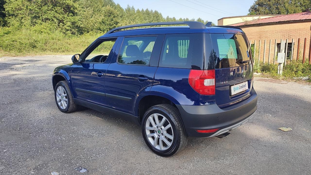 SKODA YETI 2.0 TDI DSG 4X4 140 CV ADVENTURE