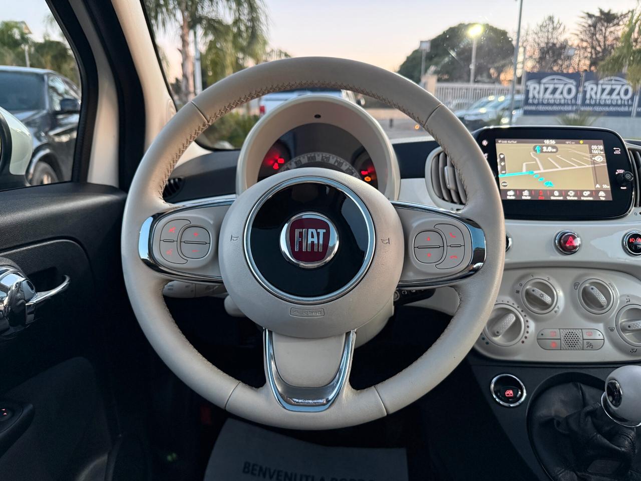Fiat 500 1.2 Lounge Tetto Pelle Navi