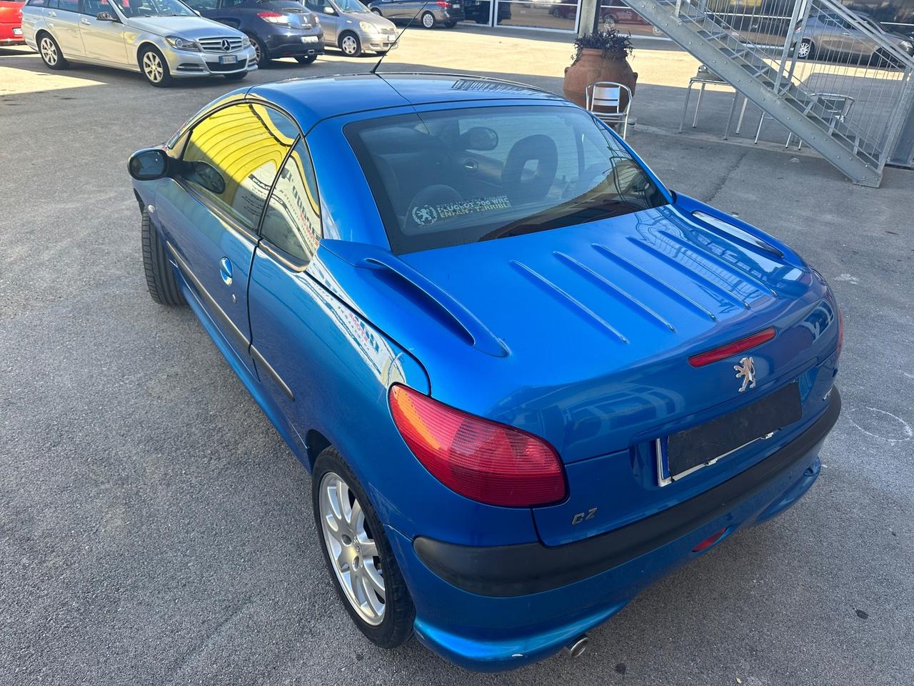 PEUGEOT 206 1.6*109 CV*CABRIO*COUPE'*MANUALE*4 POSTI*PELLE TOTALE*PRONTA CONSEGNA*