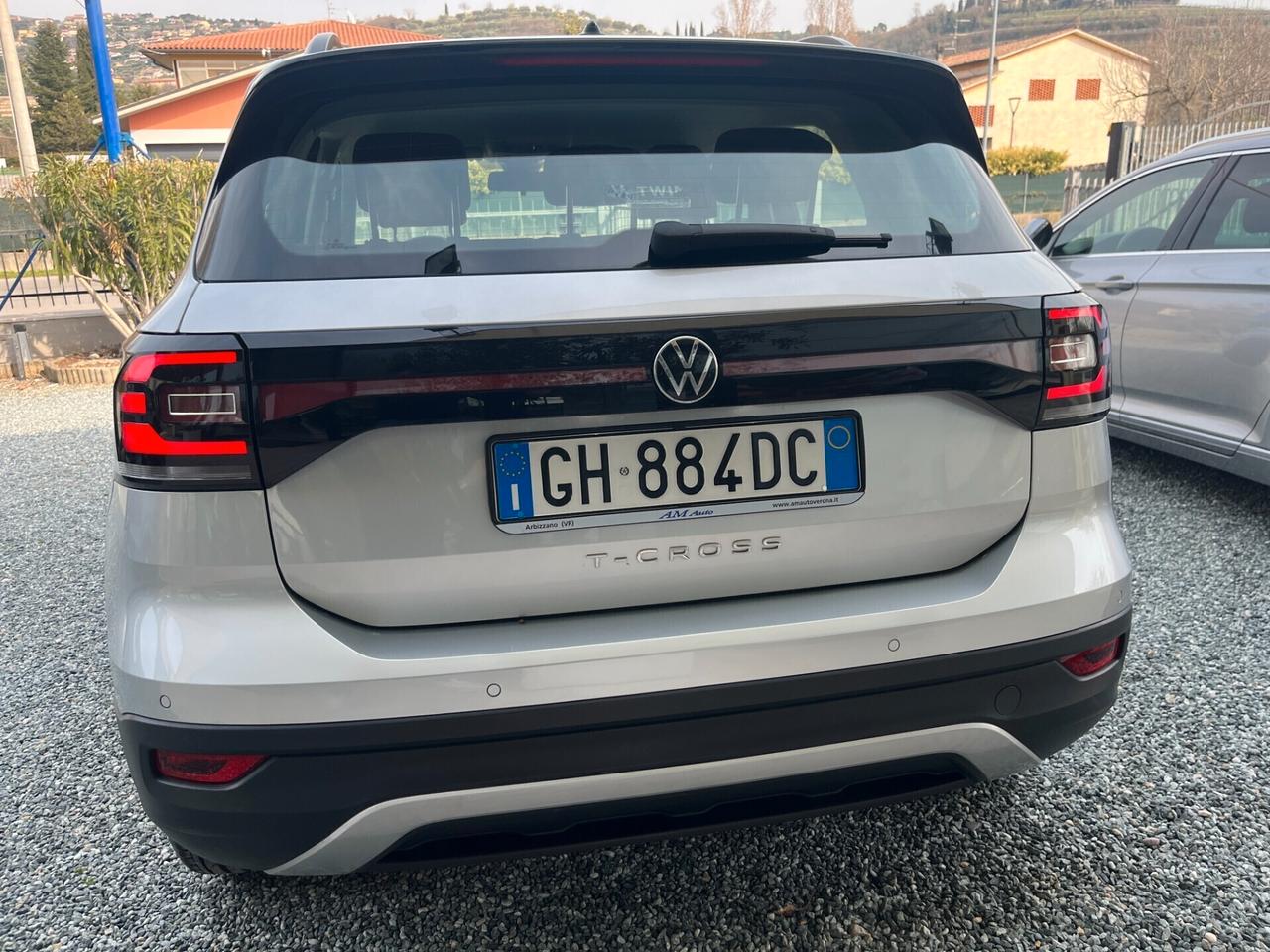 Volkswagen T-Cross 1.0 TSI 110 CV DSG 11/2021 **KM 53630**