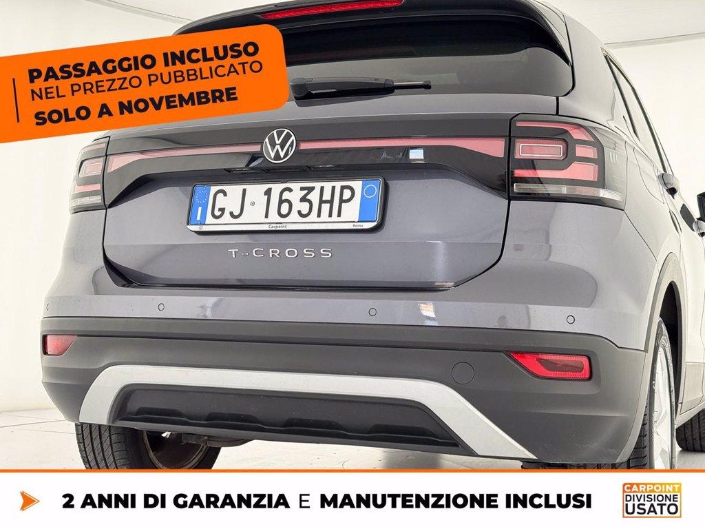 VOLKSWAGEN T-cross 1.0 tsi advanced 110cv dsg del 2022