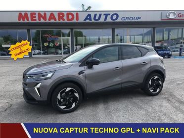 Renault Captur ECO GPL 100 cv Techno NAVI+SENS. PARK ANTERIORI