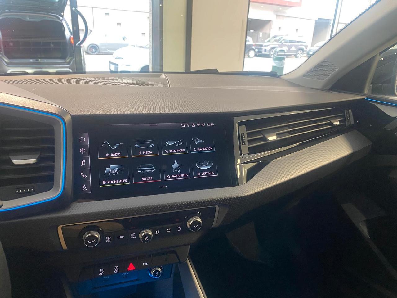 AUDI A1 2ª serie A1 SPB 30 TFSI Identity Black