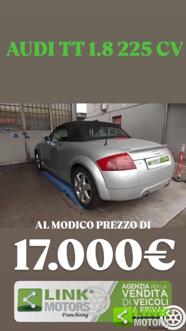 AUDI TT Roadster 1.8 T 20V 225 CV cat quattro