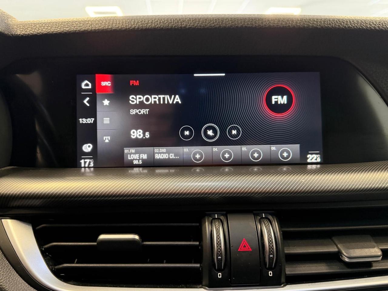 ALFA ROMEO STELVIO VELOCE 2.2 210CV Q4 PELLE NAVI CAM ANNO 2021