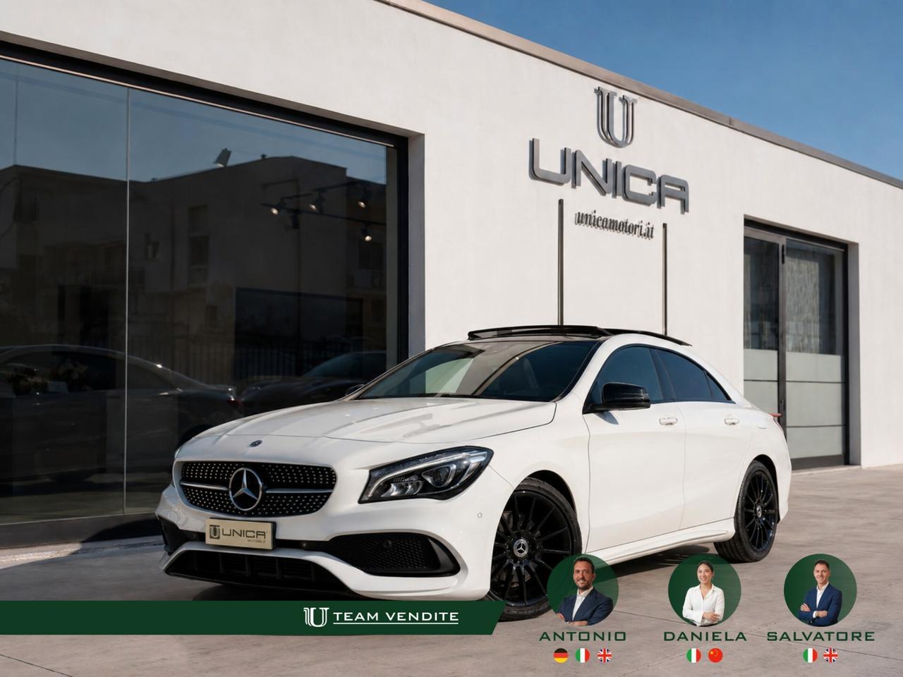 Mercedes-benz CLA 200 D 2.2 136CV AMG Premium Auto TETTO ITALIANA UNICO PROPRIETARIO