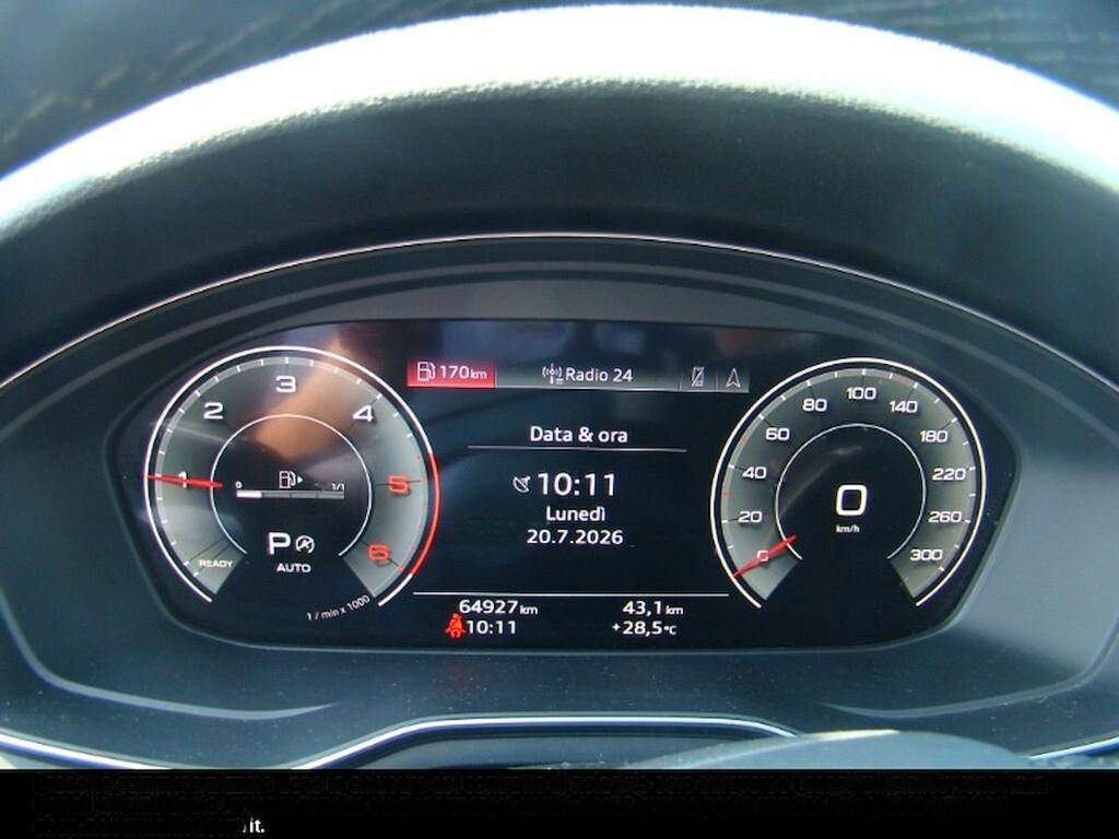 AUDI A4 AVANT 35 TDI 163CV S-TRONIC BUSINESS ( FARI LED - VIRTUAL COCKPIT - CRUISE - NAVI - PDC )