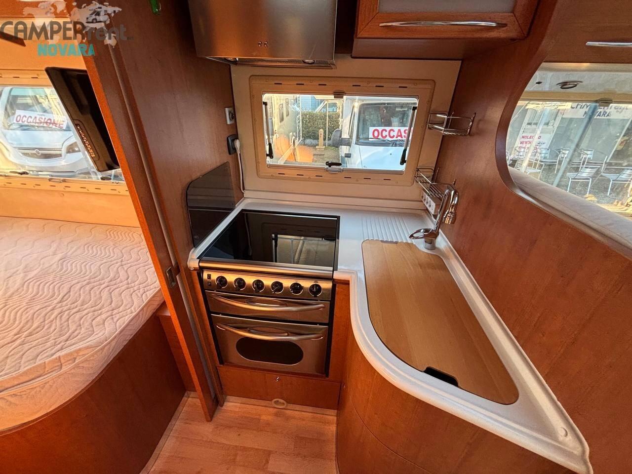 Arca P 674 LSX - SEMINTEGRALE LETTO ALLA FRANCESE