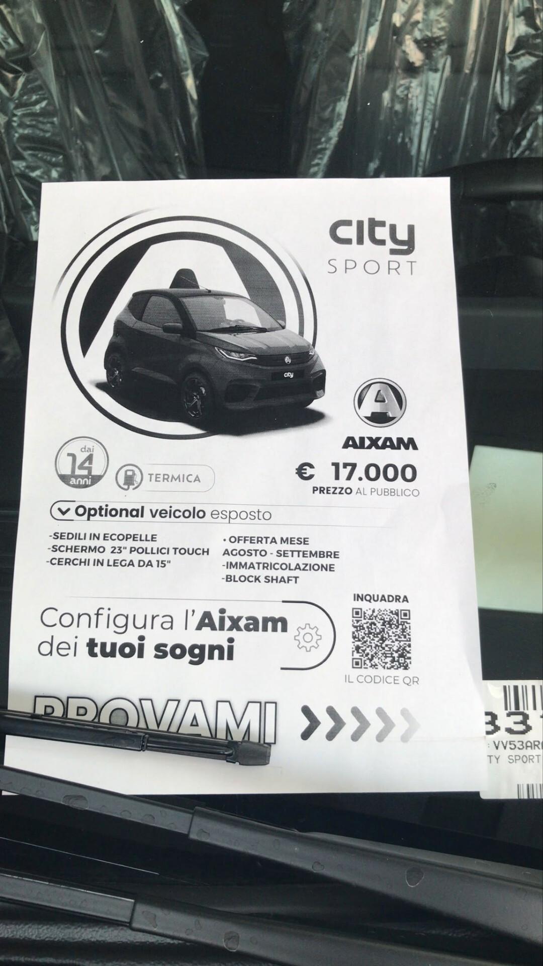 Aixam City Sport Ambition