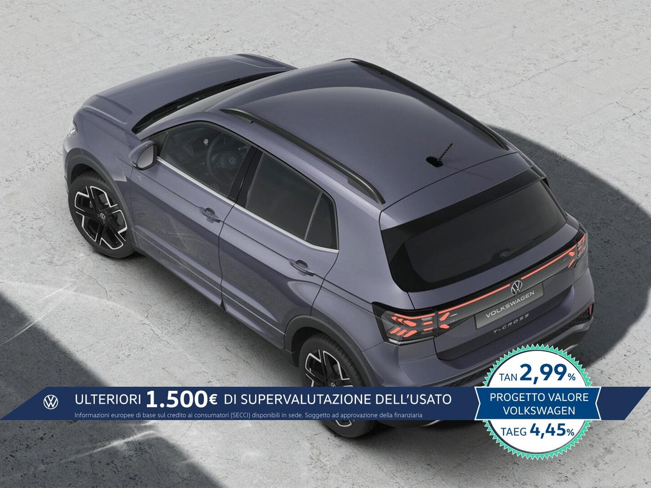Volkswagen T-Cross 1.0 tsi r-line plus 115cv