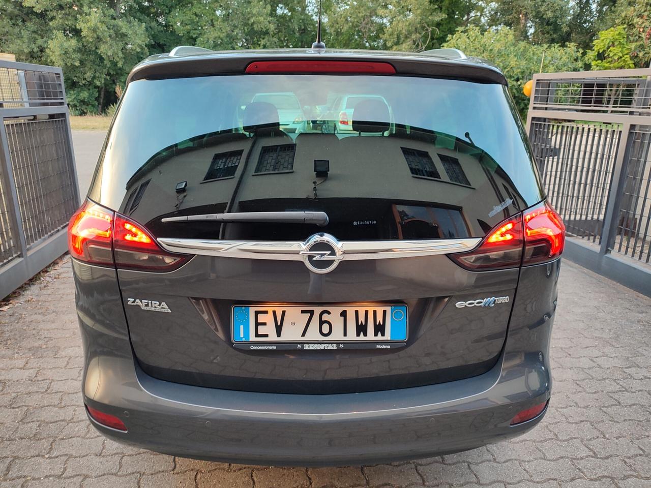 OPEL ZAFIRA 2014 1.6METANO COSMO 7POSTI NUOVA