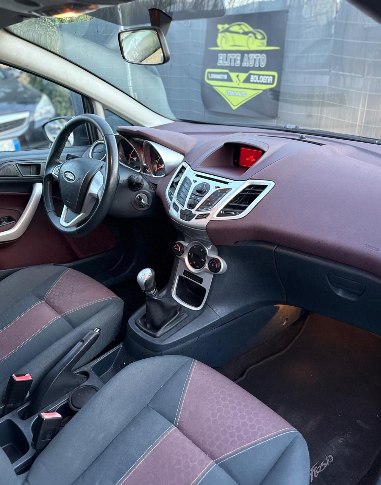 Ford FIESTA 1.4 TDCI TITANIUM UNICOPROPRIETARIO SENSORI FULL