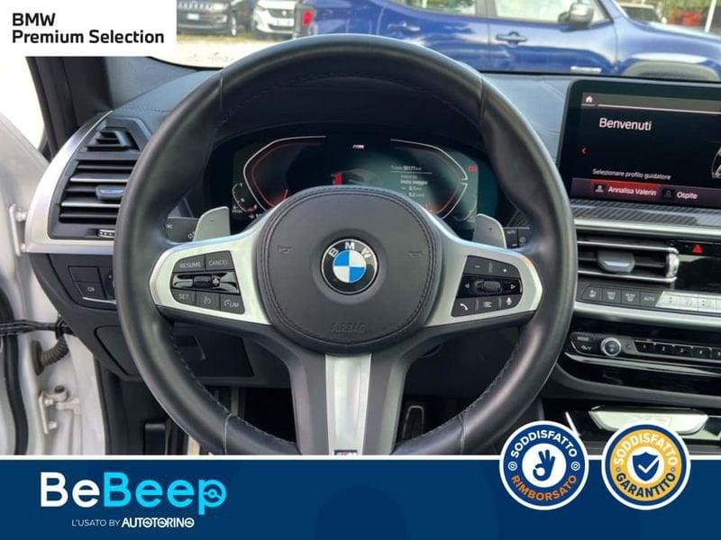 BMW X3 XDRIVE20D MHEV 48V MSPORT AUTO