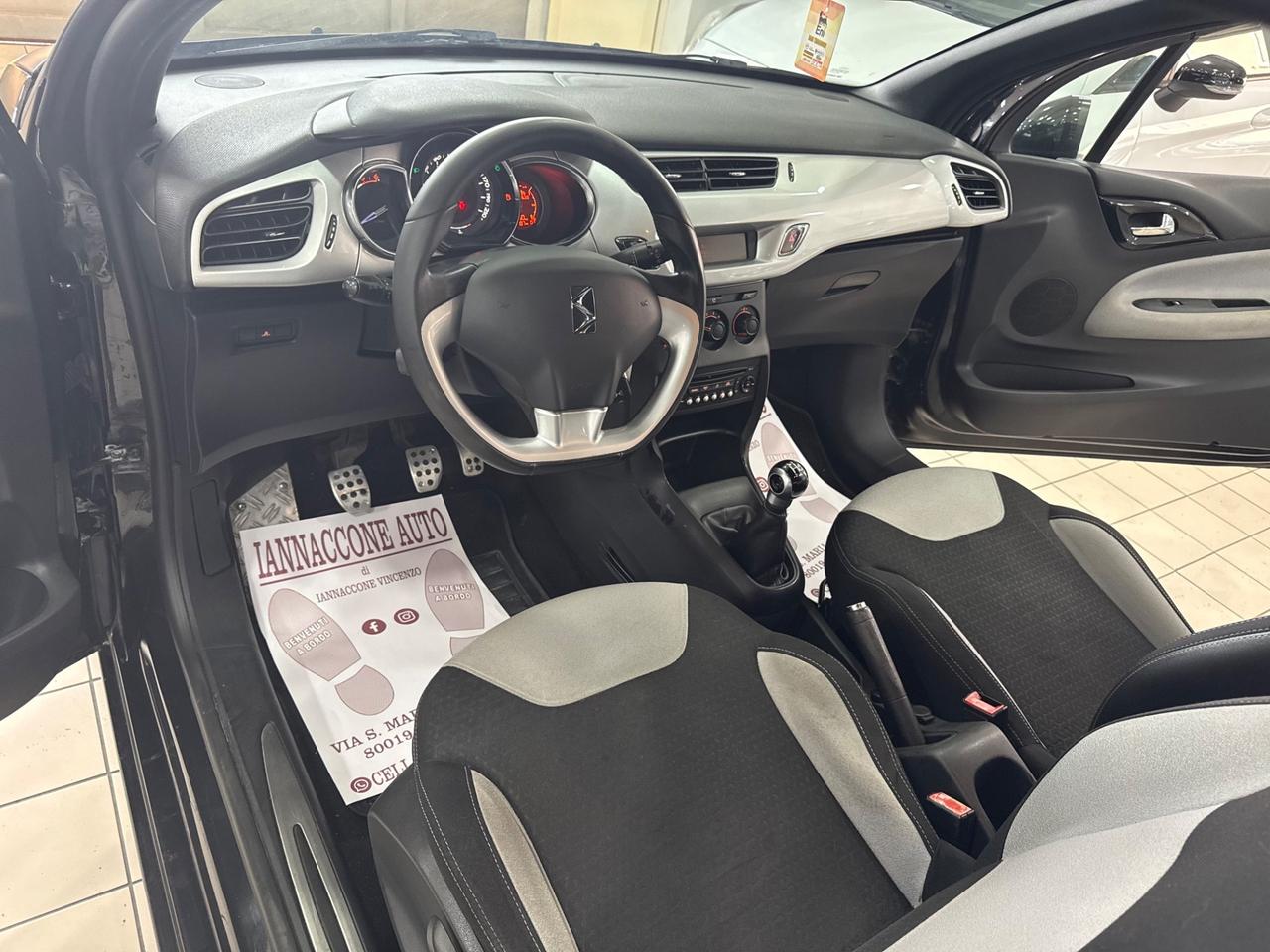 Ds3 1.4 hdi bicolore just black