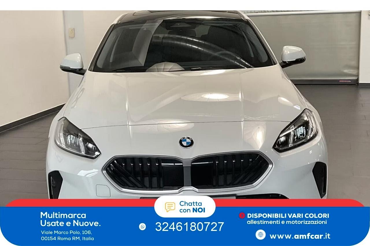 Bmw 118d M Sport Design Navi Camera Tetto Panorama Shadow