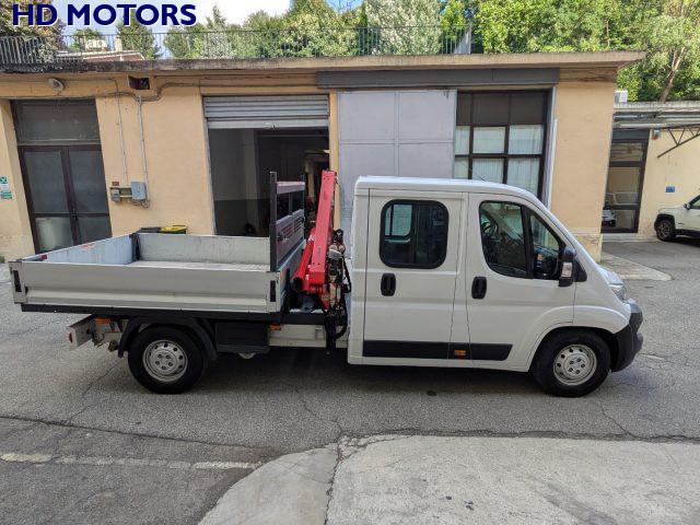FIAT Ducato 35 2.3 MJT 130 CV maxi doppia cabina gru