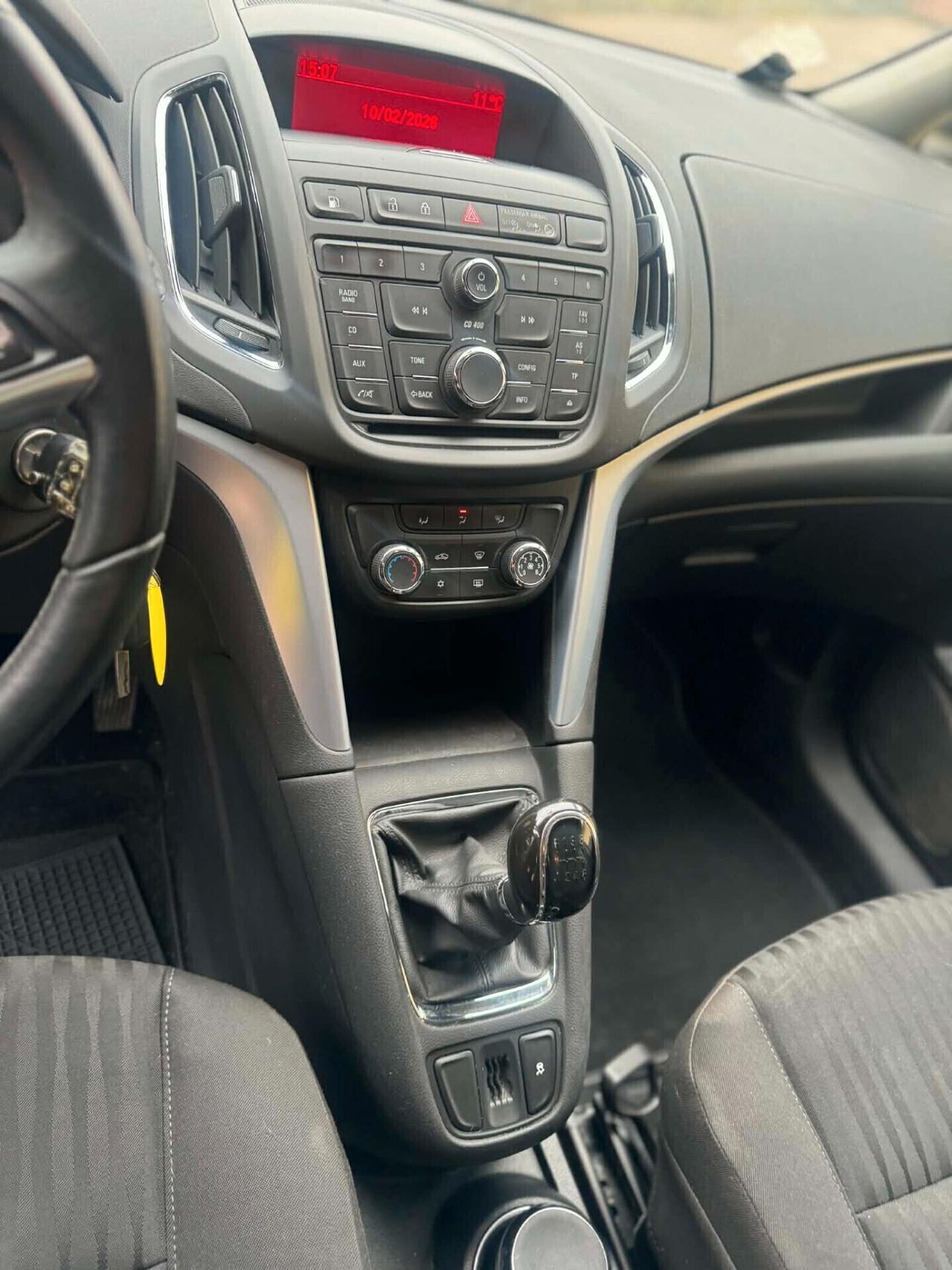 Opel Zafira Anno 2013 1.6 Benz/Metano 7 POSTI