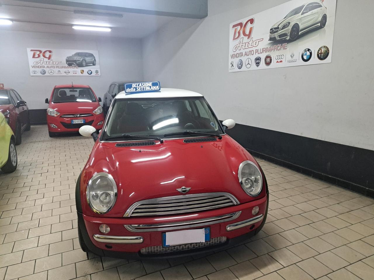 Mini Cooper 1.6 benzina unico prop 2002