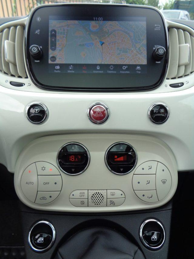 FIAT 500 1000 HYBRID 70 CV NAVI CARPLAY CLIMAUTO PDC TETTO