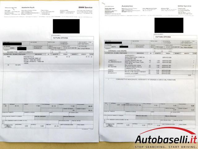 BMW 218 D COUPE SPORT AUTOMATICA 150CV UNICO PROPRIETARIO