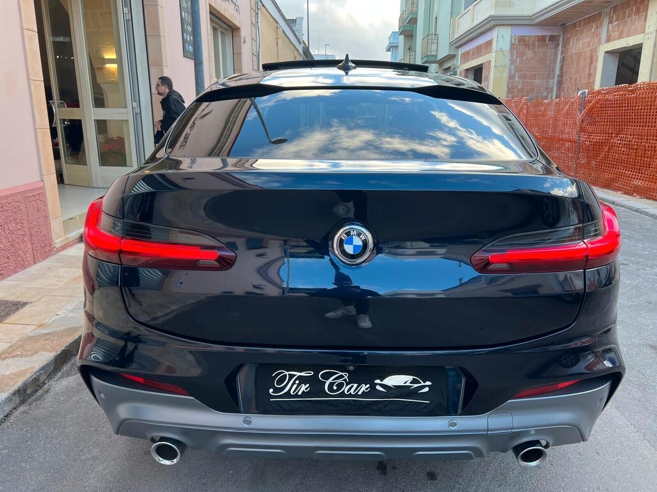 BMW X4 M-SPORT X 2.0 X-DRIVE 190CV TETTO PELLE NAVI ANNO 2019