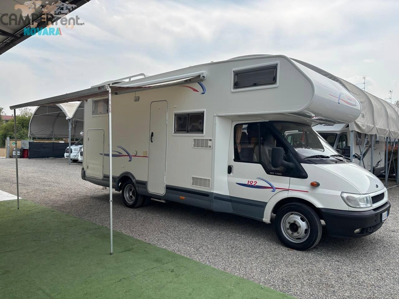 Challenger GENESIS 192 - LETTO MATRIMONIALE IN CODA E GARAGE