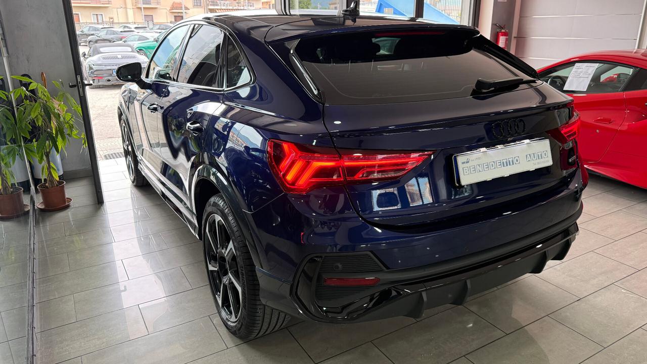 AUDI Q3 SPORTBACK 2.0 TDI QUATTRO S LINE S TRONIC IDENTITY BLACK
