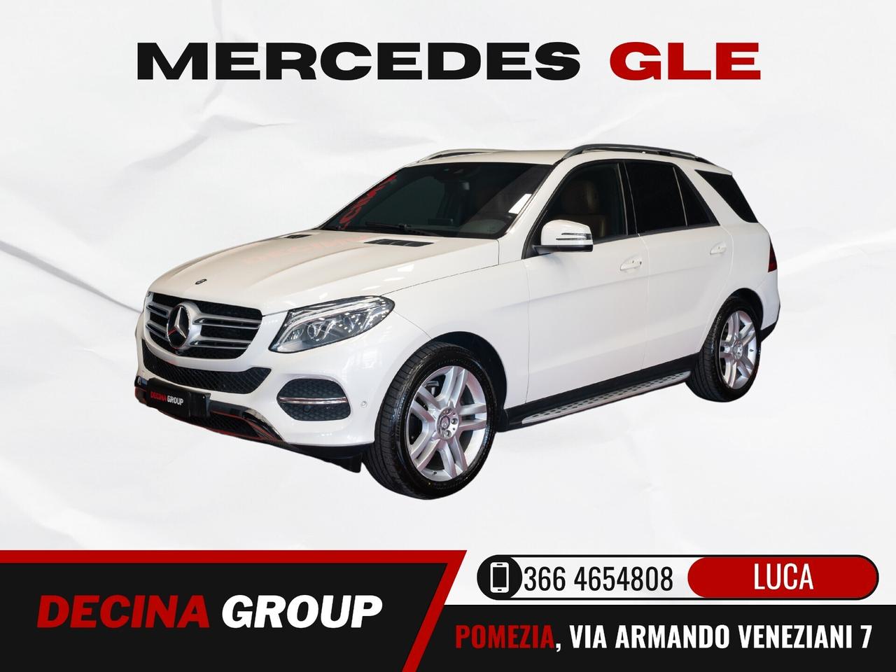 Mercedes-benz GLE 250 Motore Nuovo Gancio Traino