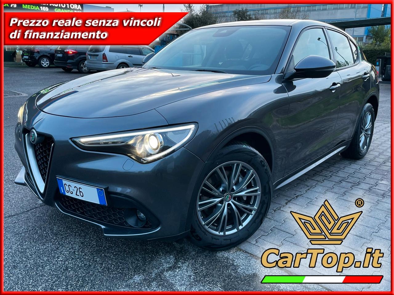 Alfa Romeo Stelvio 2.2 TD 190 CV AT8 Business 18 Ruotino