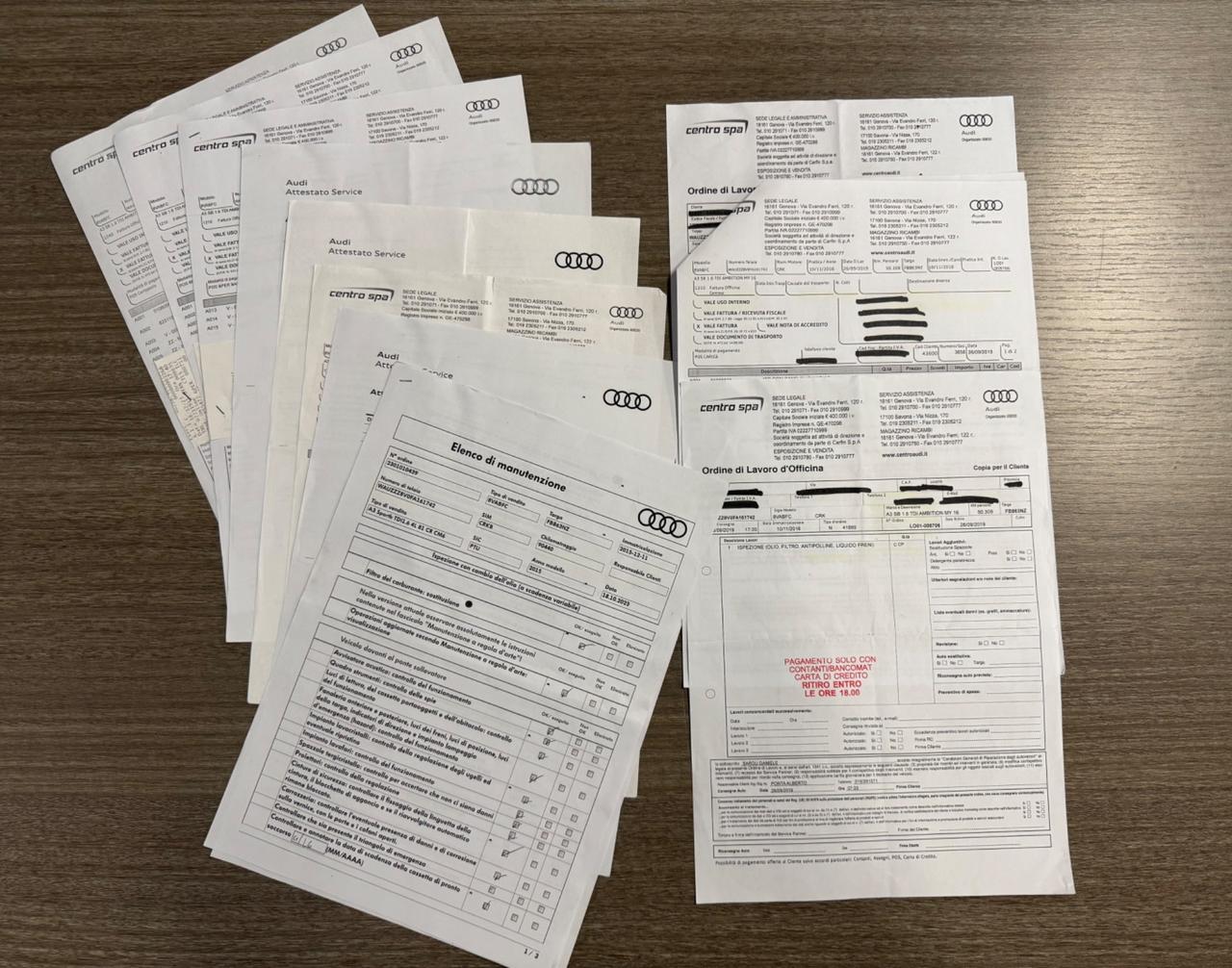 Audi A3 1.6 TDI 110 Cv CERTIFICATA