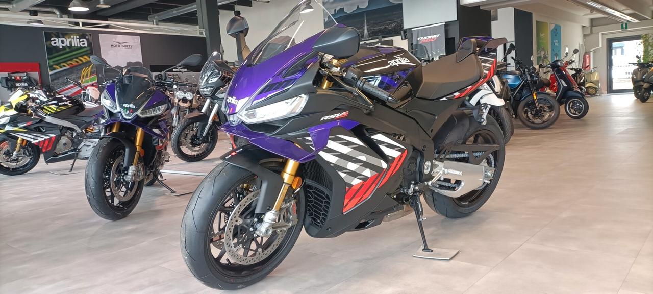 Aprilia RSV4 1100 Factory 2026 Shakedown Indigo