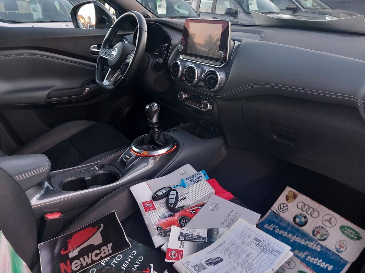 Nissan Juke 1.0 DIG-T 117 CV Tekna STRA FULL BOSE R 19 PELLE KM 43200 GARANZIA