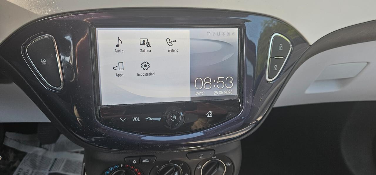 Opel Adam 1.2 70 CV White/Black Link