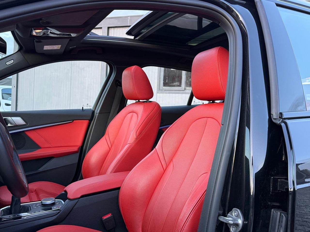 BMW 118D 150cv MSPORT NAVI LED TETTO UNICOPROPRIETARIO 2020