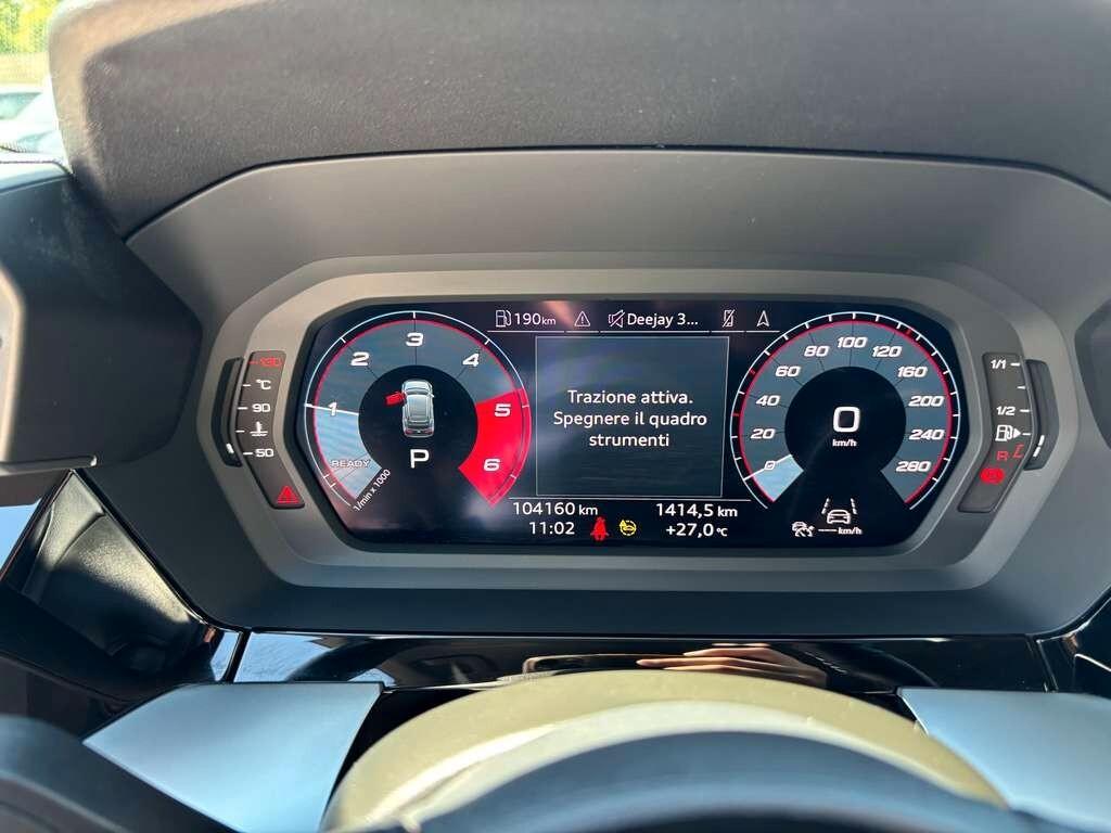 Audi A3 SPB 35 TDI S tronic 2022 / KM 104.000 IVA ESPOSTA Tua a solo 239 Euro al mese