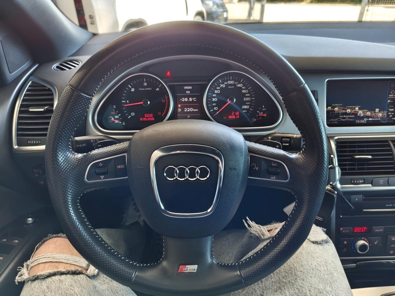 Audi Q7 3.0 TDI 240 CV quattro S-LINE GANCIO TRAINO UNIPRO