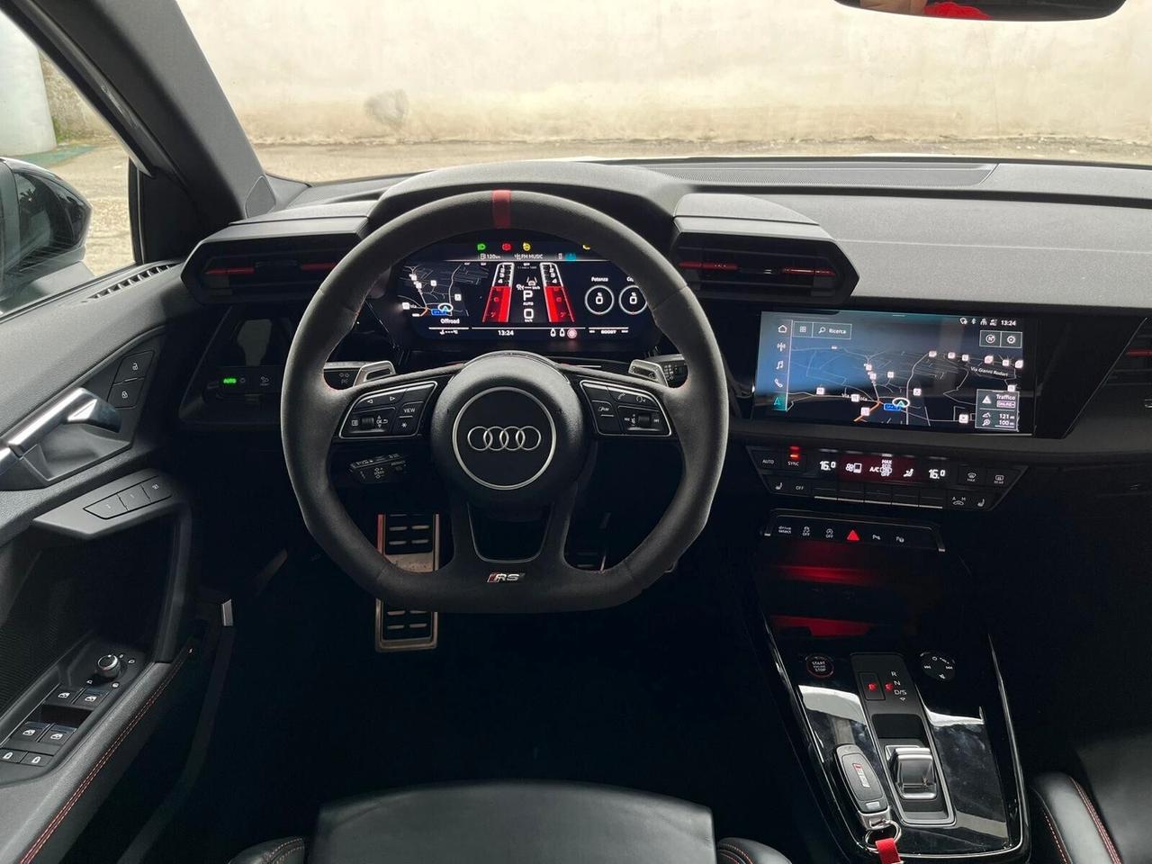 AUDI RS3 SPB Tetto Pack design Rs Carbon 400CV VALUTO PERMUTE