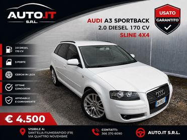 Audi A3 SPB 2.0 TDI F.AP. quattro Ambition