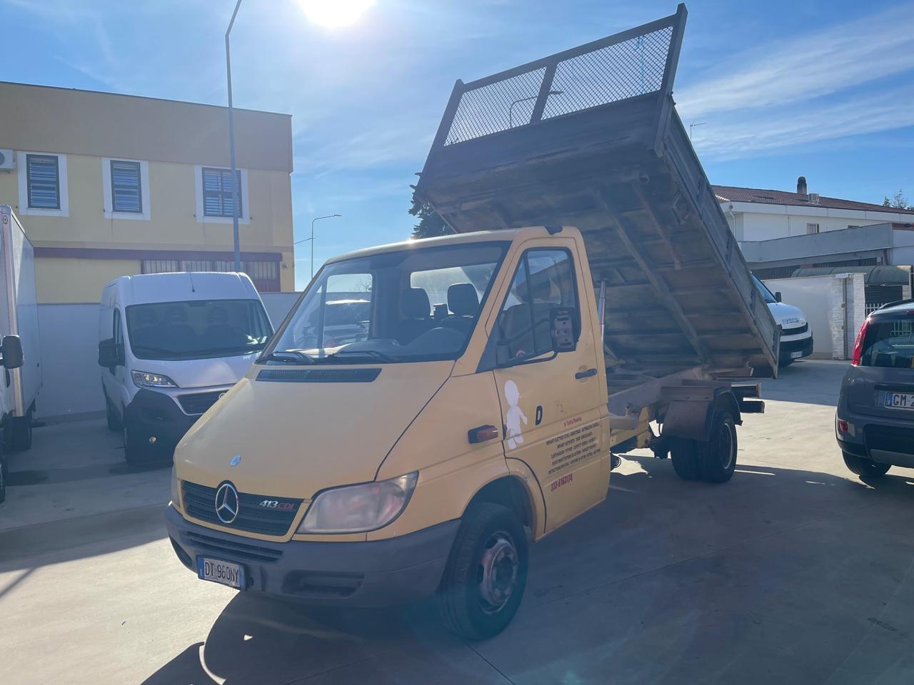 Mercedes Benz Sprinter 413 CDI CASSONE RIBALTABILE