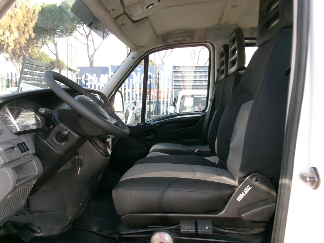Iveco Daily 35C18 3000 180CV DOPPIA CABINA 7P CASSONE FISSO 3.30 METRI