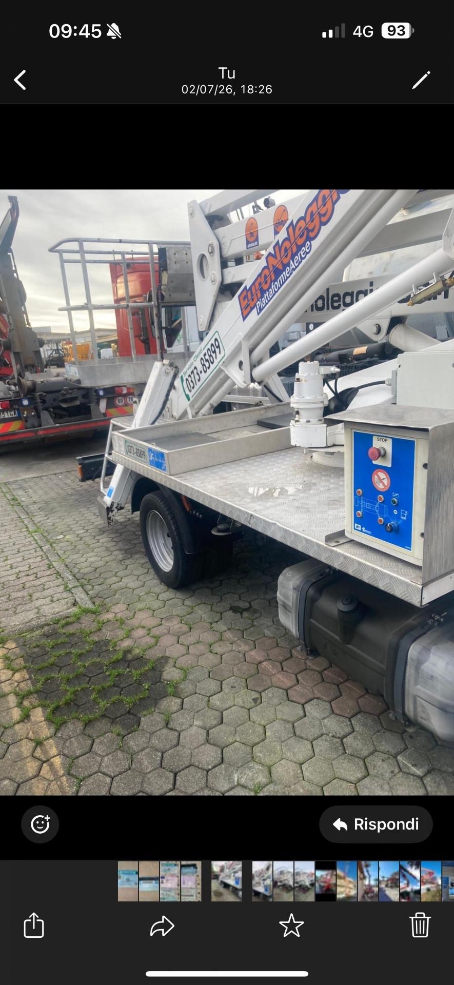 Nissan cabstar piattaforma aerea Cte 20 metri