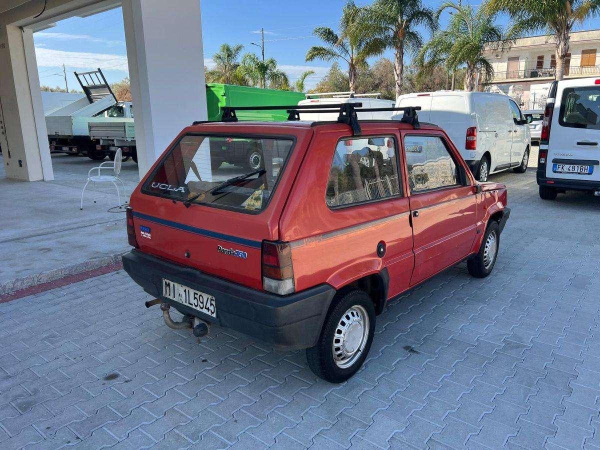 Fiat Panda 750 Young GANGIO TRAINO + CARRELLO OMOLOGATO