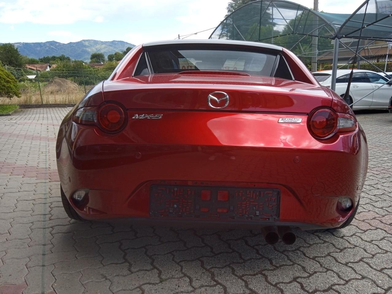 Mazda MX-5 RF PELLE TOTALE NERA SENS PARK CRUISE CONTROL NAVY CERCHI DA 17" PRONTA CONSEGNA