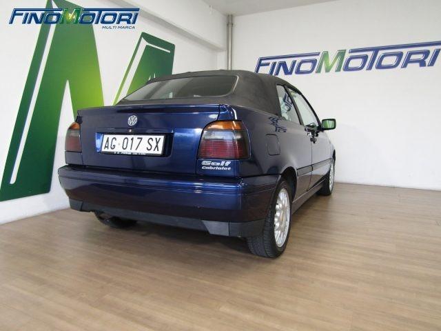 VOLKSWAGEN Golf Cabriolet 1.6 101 CV CABRIOLET - UNICO PROPRIETARIO