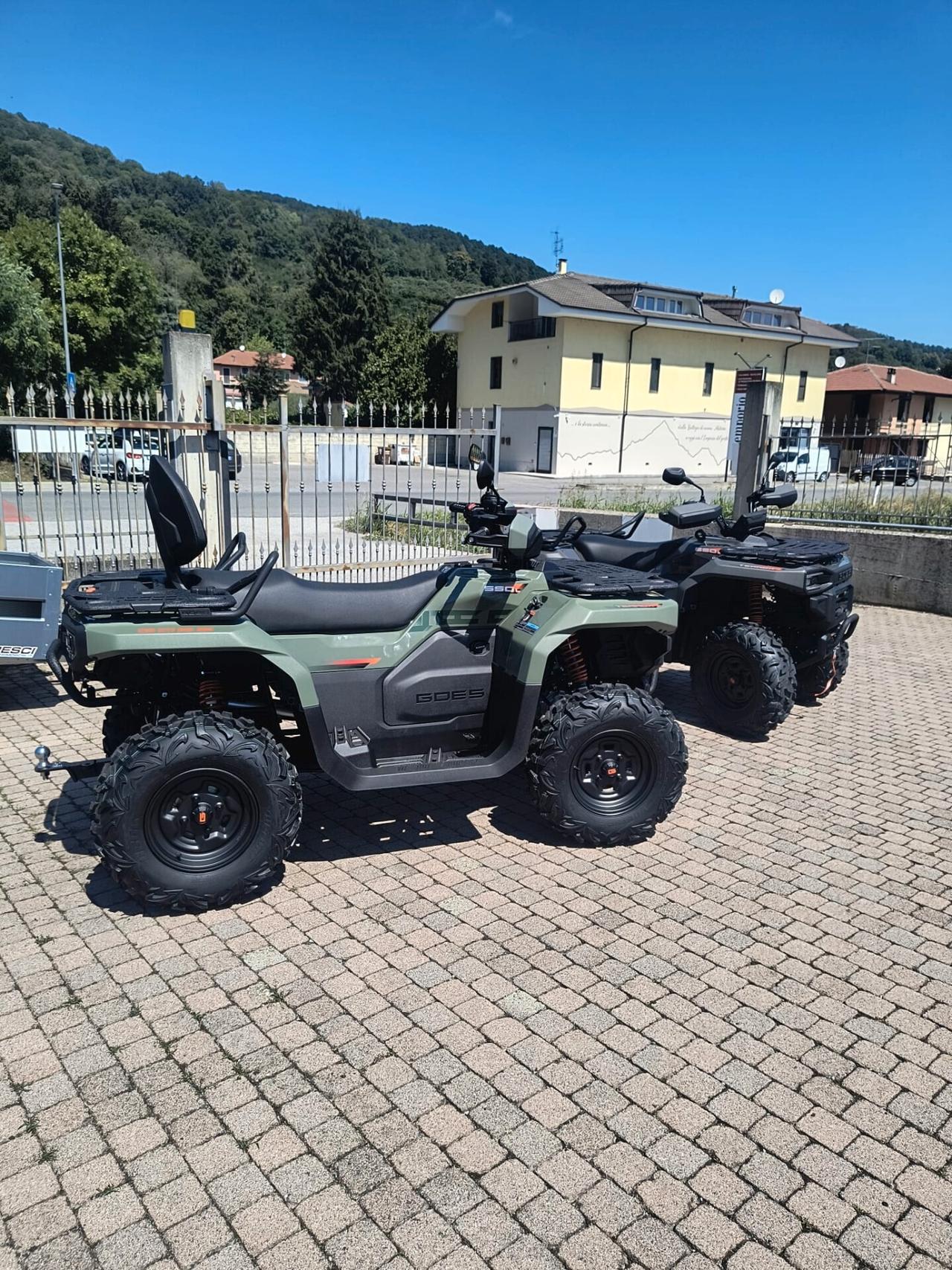 QUAD TERROX 550 L EPS targa gialla