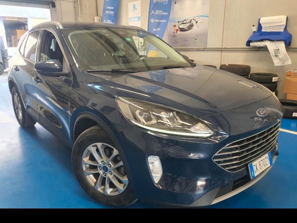 FORD KUGA 1.5 ECOBLUE 120CV POWERSHIFT 2WD TITANIUM BUSINESS ( FARI LED - COCKPIT - CRUISE - NAVI - MIRROR - PDC - TELECAMERA POST. )